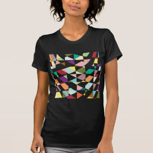 Abstracte kleuren — Tapestry T-shirt