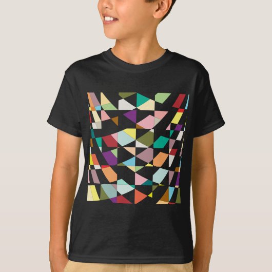 Abstracte kleuren — Tapestry T-shirt (Voorkant)