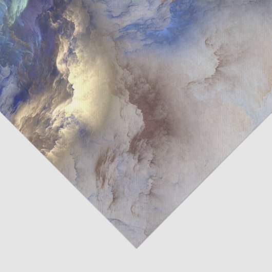 Abstracte kleuren - Weefselpapier Tissuepapier (Detail)