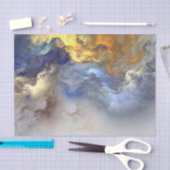 Abstracte kleuren - Weefselpapier Tissuepapier (Craft)