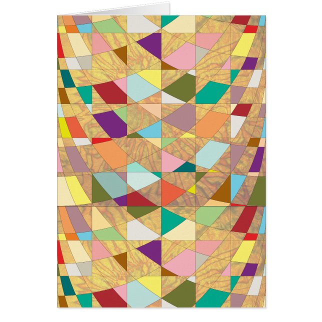 Abstracte Kleuren Zon Uitbarsting (Voorkant)