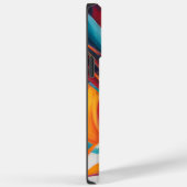Abstracte kleurenbeweging Case-Mate iPhone case (Achterkant / Rechts)