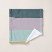 Abstracte kleurenblokgeometrische kunst van Cute P Bad Handdoek (Wasdoekje)