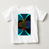 Abstracte kleurenburst art print (Voorkant)