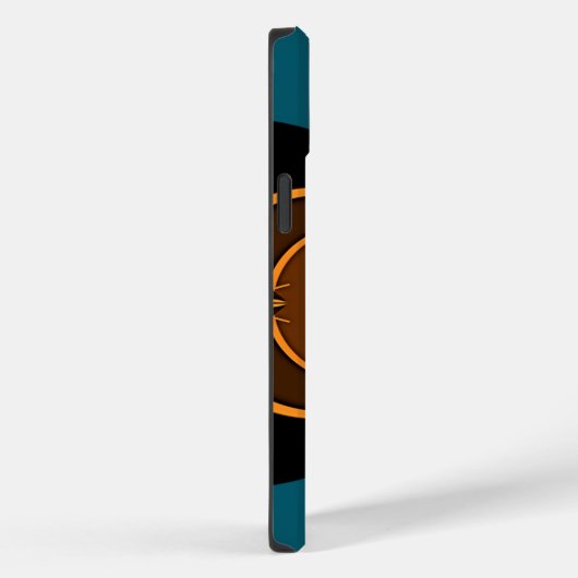 Abstracte kleurenburst art print Case-Mate iPhone case (Achterkant / Rechts)