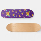 ABSTRACTE KLEURENBUTTERFLIES PERSOONLIJK SKATEBOARD (Horizontaal)