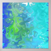 Abstracte kleurencartridge 88,8 poster (Voorkant)