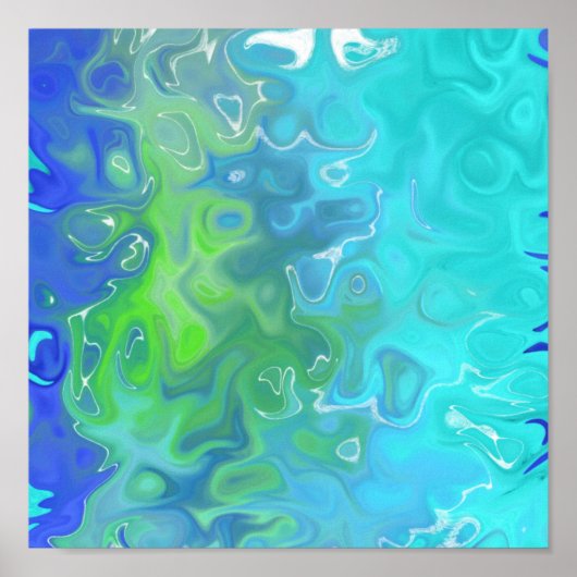 Abstracte kleurencartridge 88,8 poster (Voorkant)