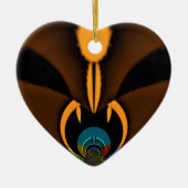 Abstracte kleurencontrastillustratie keramisch ornament (Voorkant)