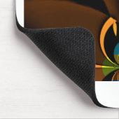 Abstracte kleurencontrastillustratie muismat (Hoek)