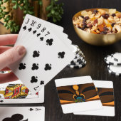 Abstracte kleurencontrastillustratie pokerkaarten (Insitu)