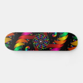 Abstracte kleurendraai persoonlijk skateboard (Horizontaal)
