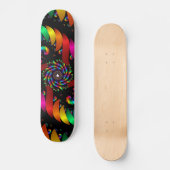 Abstracte kleurendraai persoonlijk skateboard (Voorkant)