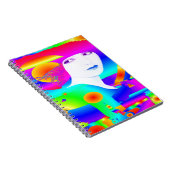 Abstracte kleurendromen notitieboek (Rechterzijde)