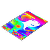 Abstracte kleurendromen notitieboek (Linkerzijde)