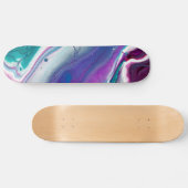 Abstracte kleurengolf persoonlijk skateboard (Horizontaal)