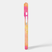 Abstracte Kleurengradiënt Lichtgevende Gepersonali Case-Mate iPhone Case (Achterkant / Links)