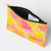 Abstracte Kleurengradiënt Lichtgevende Gepersonali Etui (Open)