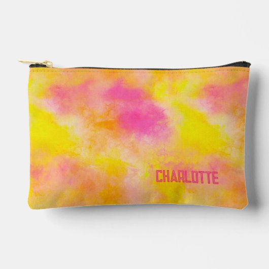 Abstracte Kleurengradiënt Lichtgevende Gepersonali Etui (Voorkant)