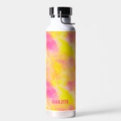 Abstracte Kleurengradiënt Lichtgevende Gepersonali Waterfles (Links)