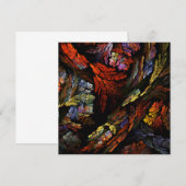 Abstracte kleurenharmonie (Voorkant / Achterkant)