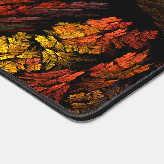 Abstracte kleurenharmonie bureaumat (Hoek)