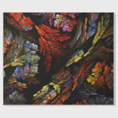 Abstracte kleurenharmonie cadeaupapier (Vlak)