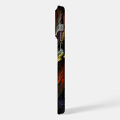 Abstracte kleurenharmonie iPhone hoesje (Linkerkant)