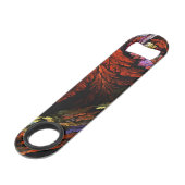 Abstracte kleurenharmonie speed flessenopener (Voorkant Gekanteld)
