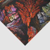 Abstracte kleurenharmonie tissuepapier (Detail)