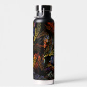 Abstracte kleurenharmonie waterfles (Rechts)