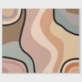 Abstracte kleurenillustratie cadeaupapier (Vlak)