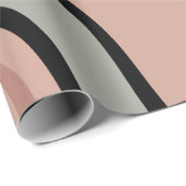 Abstracte kleurenillustratie cadeaupapier (Rol Hoek)