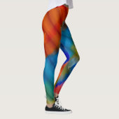 Abstracte kleurenkunst 37 leggings (Rechts)