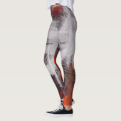 Abstracte kleurenkunst #5 leggings (Links)