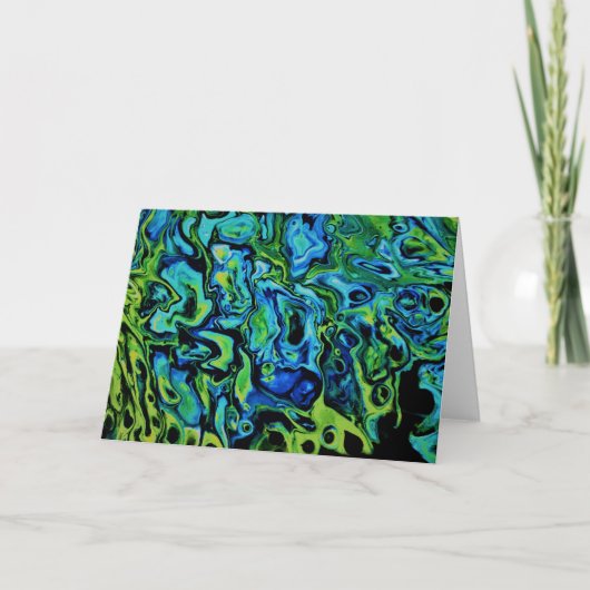 Abstracte kleurenonderzoek 163, kaart (Voorkant)