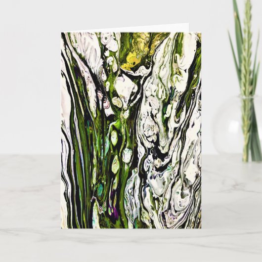 Abstracte kleurenonderzoek 26, kaart (Voorkant)