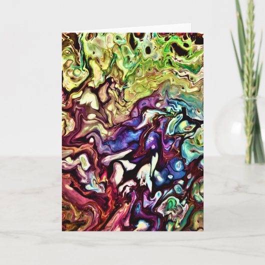 Abstracte kleurenonderzoek 275, kaart (Voorkant)