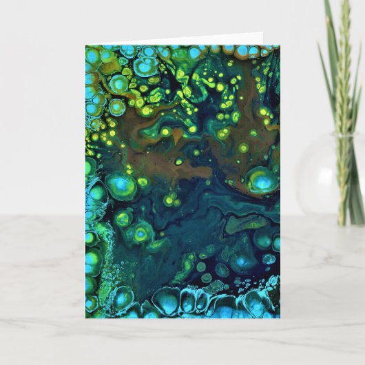 Abstracte kleurenonderzoek 6, kaart (Voorkant)