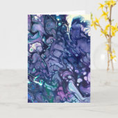 Abstracte kleurenonderzoek 81, kaart (Gele Bloem)