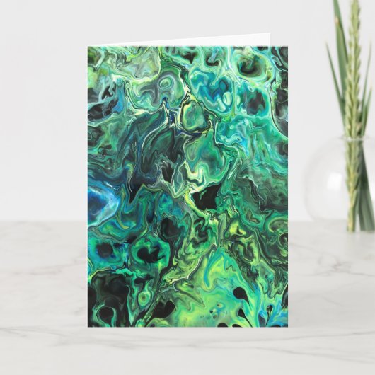 Abstracte kleurenonderzoek 82, kaart (Voorkant)