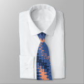 Abstracte kleurenpasta #10 stropdas (Gebonden)