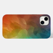 Abstracte Kleurenstroom in vormen Case-Mate iPhone Case (Achterkant (horizontaal))