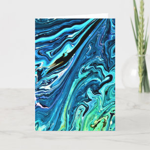 Abstracte kleurenstudie 101, kaart