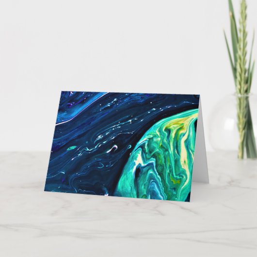 Abstracte kleurenstudie 105, kaart (Voorkant)