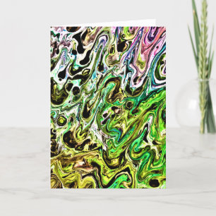 Abstracte kleurenstudie 108, kaart