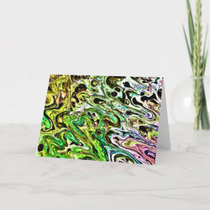 Abstracte kleurenstudie 108, kaart