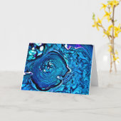 Abstracte kleurenstudie 112, kaart (Gele Bloem)