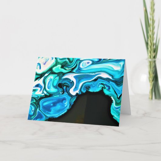 Abstracte kleurenstudie 115, kaart (Voorkant)