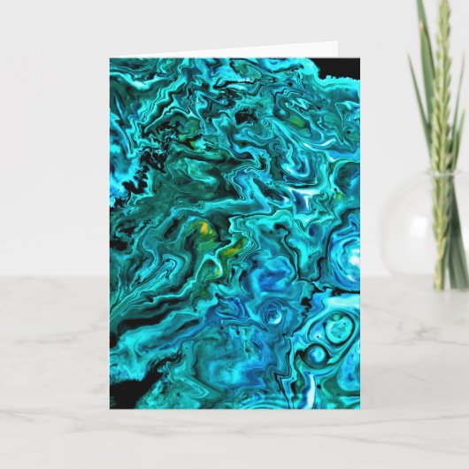 Abstracte kleurenstudie 117, kaart (Voorkant)